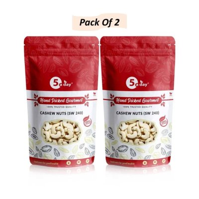 Cashew Nuts, Grade 240 , 500 GMS (250 GMS X 2)