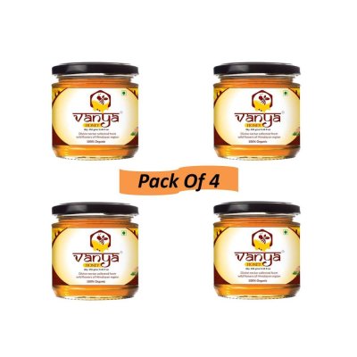 Raw Himalayan Honey (Unprocessed), 1 KG (250 GMS X 4)