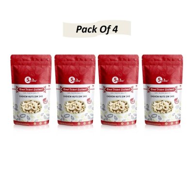 Cashew Nuts, Grade 240, 1 KG (250 GMS X 4)