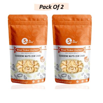 Cashew Nuts, Grade 240, 1 KG (500 GMS X 2)