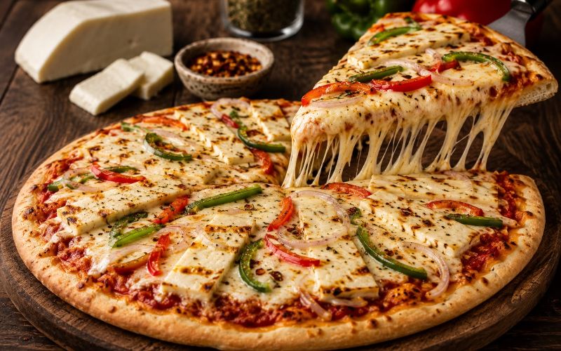 Jammu Kaladi Cheese Pizza Recipe